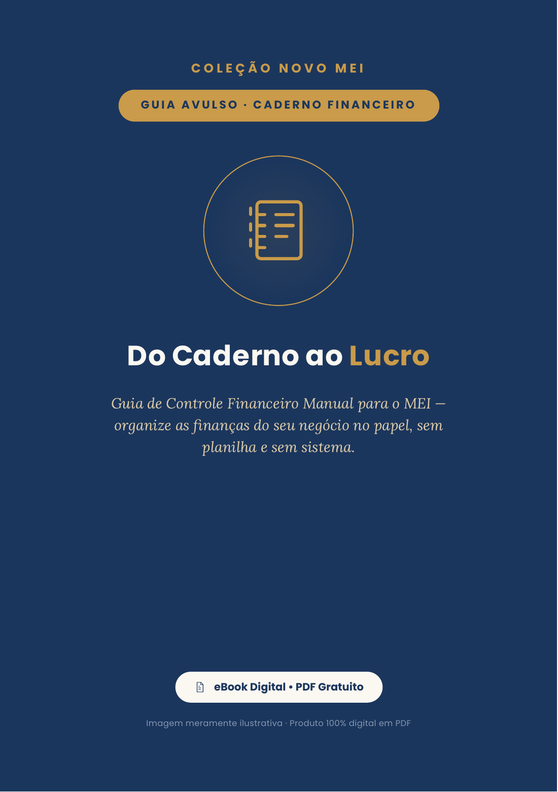 Capa de Do Caderno ao Lucro
